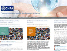 Tablet Screenshot of chpa.co