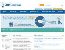 Tablet Screenshot of chpa.org